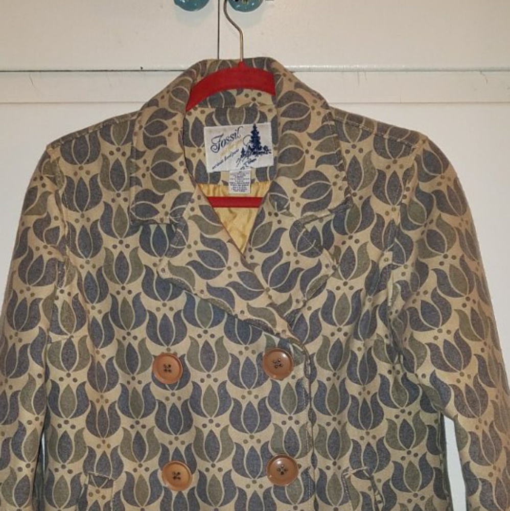 Fossil Brand Peacoat size M